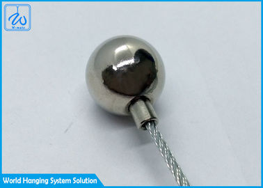 ケーブルのホールダー掛かる天井灯のための真鍮の球状ワイヤー ケーブルのグリッパー