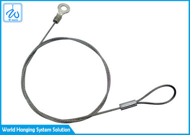 電流を通された鋼鉄はIrwc 6 x既製のフランダースの目ワイヤー吊り鎖のための19をワイヤー ロープ ケーブルで通信する