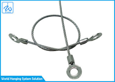 高い抗張はワイヤー ロープの端の目及び吊り鎖の安全締縄用具に電流を通します