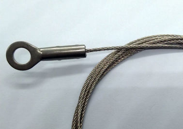 電流を通された鋼鉄はIrwc 6 x既製のフランダースの目ワイヤー吊り鎖のための19をワイヤー ロープ ケーブルで通信する