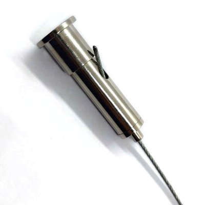 Din741単一ケーブルクリップ ワイヤー ロープ クランプに電流を通す単信ステンレス鋼のエレクトロ