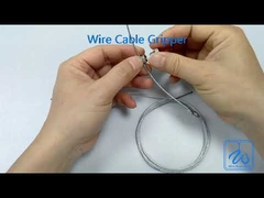 ケーブルホルダー、スチールケーブルサスペンションシステム