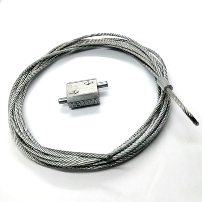 1.5MMの鋼線ロープのための高い破損の負荷二重サイズのループ・ケーブルのグリッパー