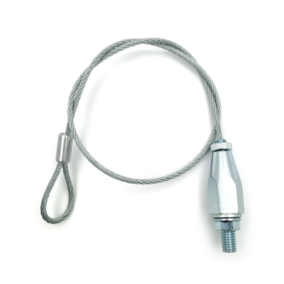 ステンレス鋼 ワイヤー ロープ アイレットおよびグリッパー ケーブルのハンガーが付いているSupportageの固定の懸濁液の掛かるキット