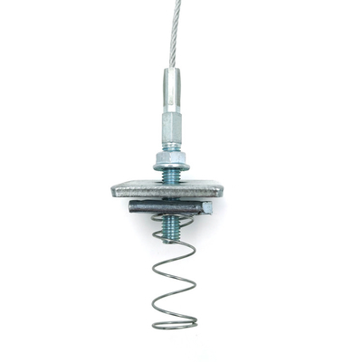 吊り鎖のための鋼線ロープおよびUrbantrapezeはSupportageの固定の自動懸垂装置のための輪になるグリッパーをケーブルで通信する