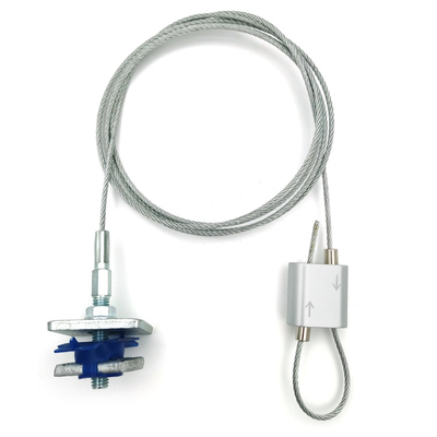吊り鎖のための鋼線ロープおよびUrbantrapezeはSupportageの固定の自動懸垂装置のための輪になるグリッパーをケーブルで通信する