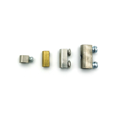 トグル コードの調節装置ストッパー コード ロック無光沢の銀製の伸縮性があるストッパー コード ストッパー金属