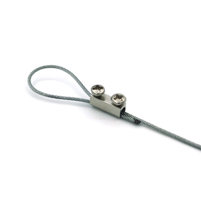 合う鋼線ロープ クランプ ケーブル ワイヤー ロープはロープの付属品を締め金で止めてグリッパーの締める物をケーブルで通信する