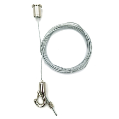掛かるランプのための調節可能なステンレス鋼 ワイヤー ロープねじ銅ケーブルのグリッパー ハードウェア付属品