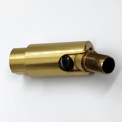 真鍮のスイベル ジョイントの据え付け品ライト ケーブルのグリッパー 90 - 330 度