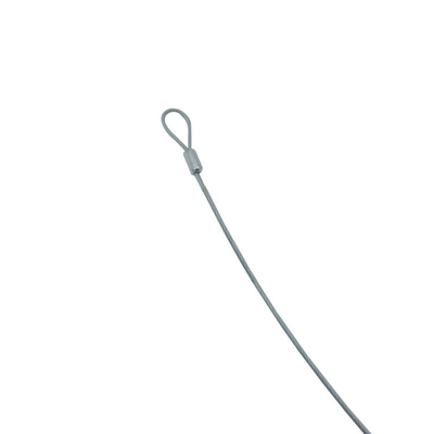 ライトディスプレイと吊り付けのためのフック付き鋼鉄ロープ