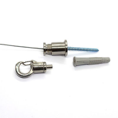 照明システム用のグリッパー付き調整可能な懸垂ケーブルキット