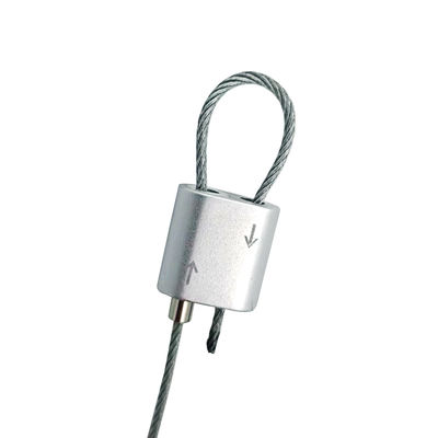 Nickel Plated Cable Looping Gripper with 0.6mm~2.0mm Cable Diameter for Lighting Systems - Free Sample & 7 Days Delivery