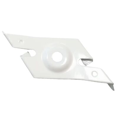 OEM Light Fitting Ceiling Black Suspended Fixings T bar Ceiling Clip with Hook Ceiling Attachments