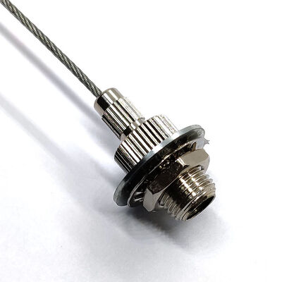 屋外用 90度 ファストンケーブルクリップ 18mm ワイヤーロープグリッパー