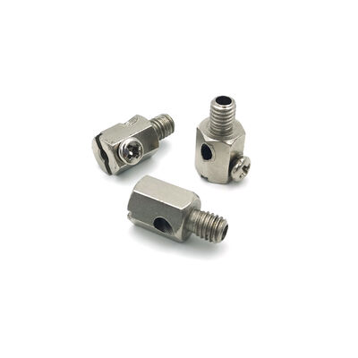 二方向ワイヤループニッケルケーブルグリッパー 銅ケーブルクランプ ワイヤロープロッククリップ