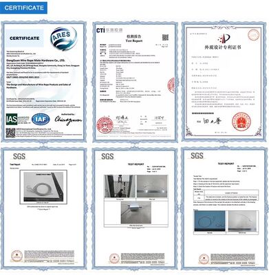 M10オスねじ真鍮銅ケーブルグリップサスペンションキットワイヤーロープクリップLEDパーツ用