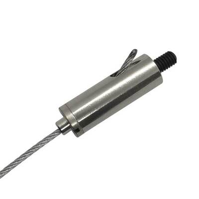 ステンレス鋼のケーブルグリッパー 吊り上げ天井オーガナイザー用外糸 ワイヤーロープの固定グリッパー