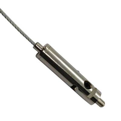 ステンレス鋼のケーブルグリッパー 吊り上げ天井オーガナイザー用外糸 ワイヤーロープの固定グリッパー