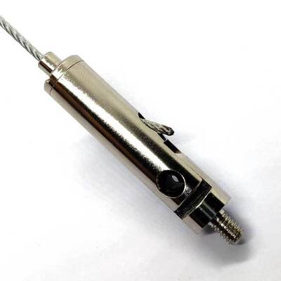 ステンレス鋼のケーブルグリッパー 吊り上げ天井オーガナイザー用外糸 ワイヤーロープの固定グリッパー