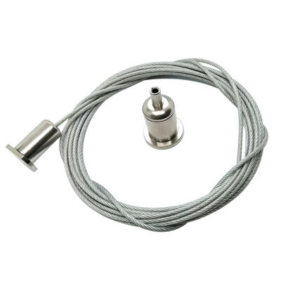 トラックライトサスペンションキットケーブルグリッパー(天井アタッチメント付き)ライトハンギングキットケーブルグリッパー