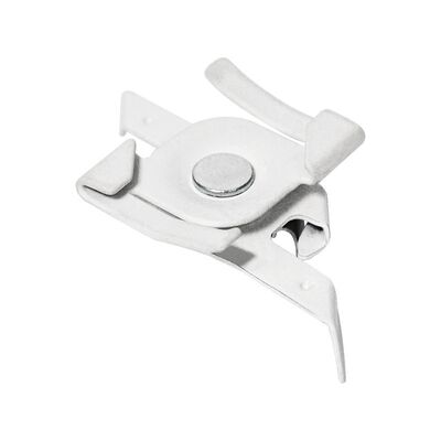 Tバー天井クリップスプリングスチールクリップ、LEDパネルライトトラック照明取り付け用吊り天井器具