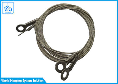 7x19端の目が付いているハードウェアを掛ける高い抗張ワイヤー ロープの索具装置の吊り鎖