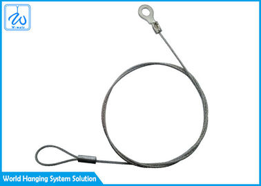 目が付いている高力耐久性ワイヤー ロープの吊り鎖、持ち上がるロープの吊り鎖およびループ