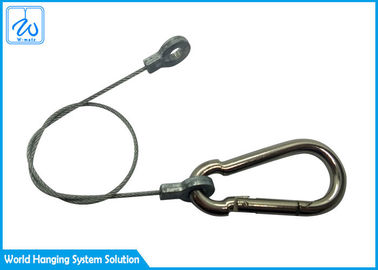 電流を通された鋼線ロープのスエージの付属品/吊り鎖を注目する円形の目