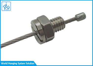 鋼線のロープによって電流を通された懸濁液のキット ワイヤーは7x7か7x19のつけを導きました