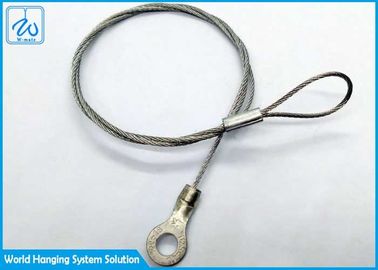 システムを中断するための注文のループ・ヘッド1x19ワイヤー ロープの吊り鎖