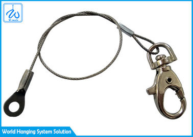 掛かるシステムのために産業安全なワイヤー ロープの吊り鎖の端の目そして輪になること
