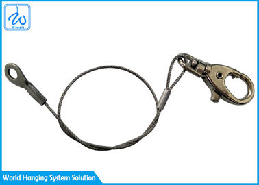 掛かるシステムのために産業安全なワイヤー ロープの吊り鎖の端の目そして輪になること