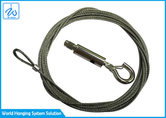 金属の小道具の立場ケーブル クリップ ワイヤー ロープ クランプ ケーブルのグリッパーM8