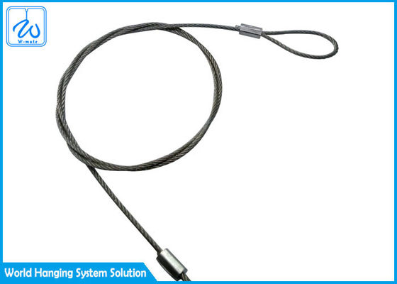 Savekingの安全コードのステンレス鋼 ワイヤー ロープはポリ塩化ビニールの上塗を施してあるナイロン ロープに小穴をあける