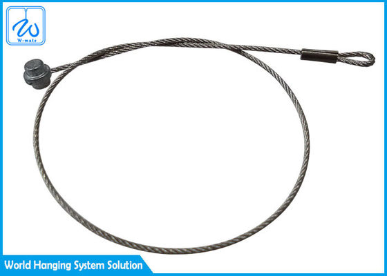 7x7ステンレス製 ワイヤー ロープ映像の掛かるシステムのための鋼鉄ケーブルの吊り鎖