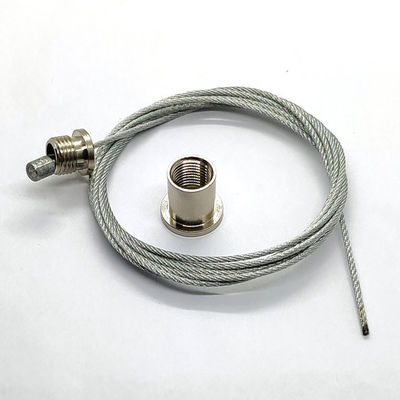 ステンレス鋼 ワイヤー懸濁液の導かれたライトのための掛かるキット ケーブルのグリッパー1.5mm