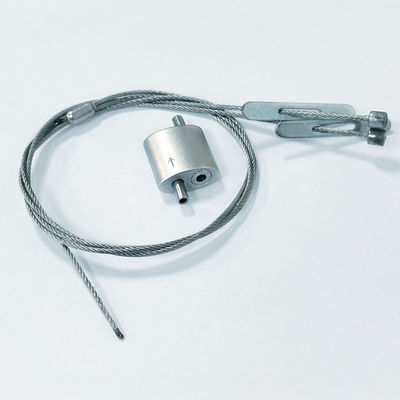 7x7ワイヤー ロープ懸垂装置のための輪になるグリッパーが付いている鋼鉄ケーブルの吊り鎖