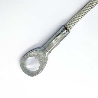 卸し売りポリ塩化ビニール上塗を施してあるステンレス鋼 ワイヤー ロープ ケーブルのフランダースの目の吊り鎖