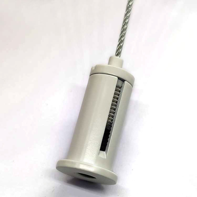 白いペンキM10はワイヤー ロープの懸濁液の付属品のための天井ケーブルのグリッパーに通した