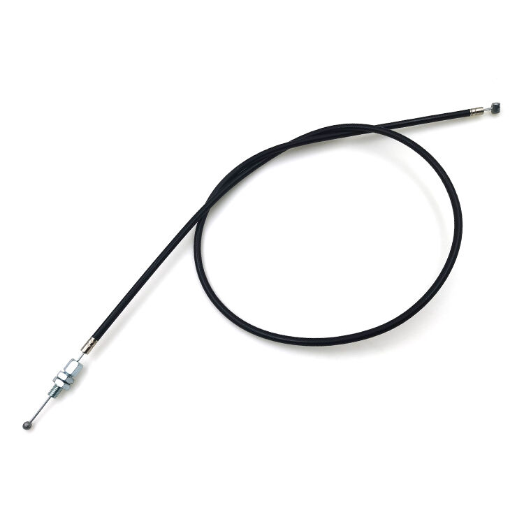 Pvc Coating Steel Luggage Handle Galvanized Steel Long Brake Cable Wire Rope Double Terminal Eye End