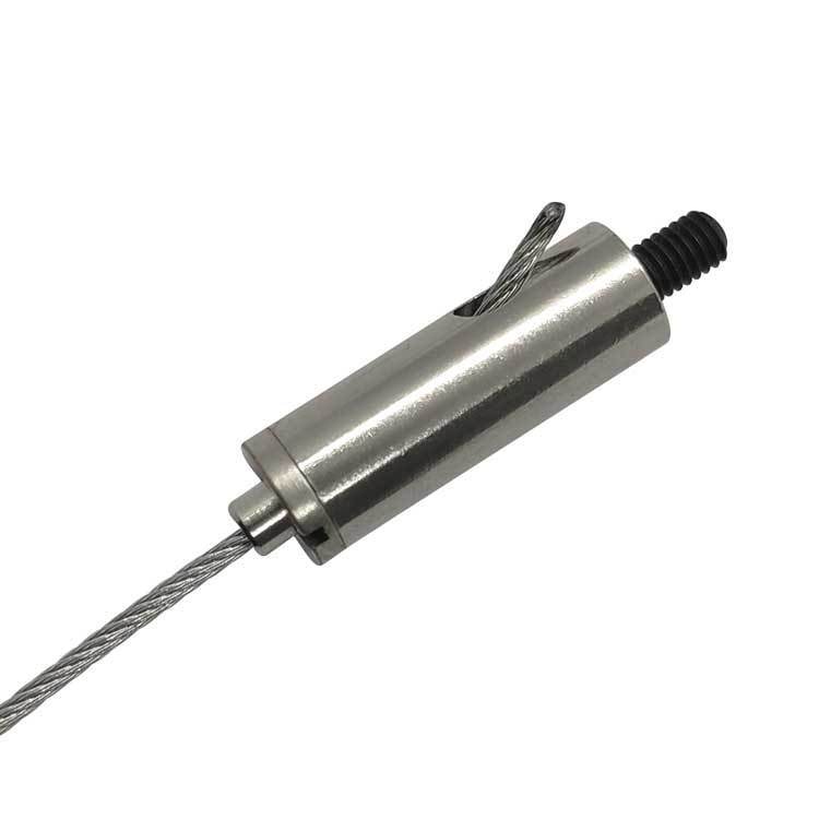 ステンレス鋼のケーブルグリッパー 吊り上げ天井オーガナイザー用外糸 ワイヤーロープの固定グリッパー